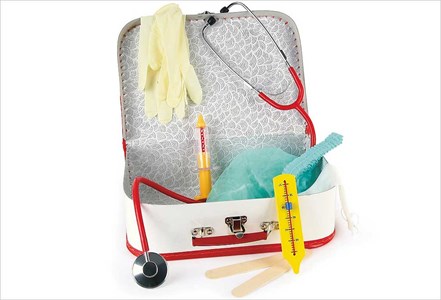 Jouet valise de docteur avec accessoires